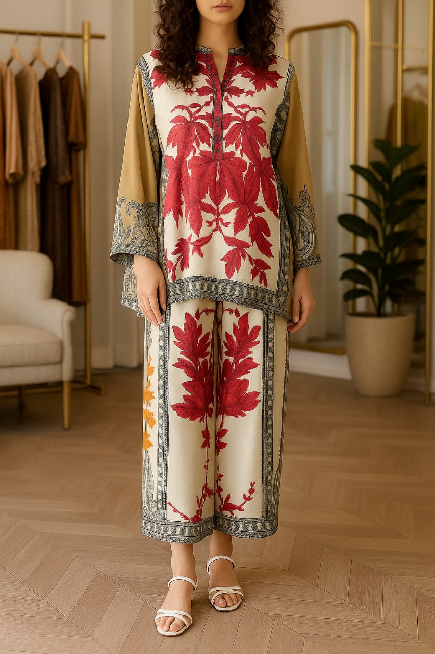Digital Printed 3pc Swiss Lawn MY - 704