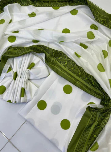 Digital Printed 3pc Swiss Lawn MY - 740