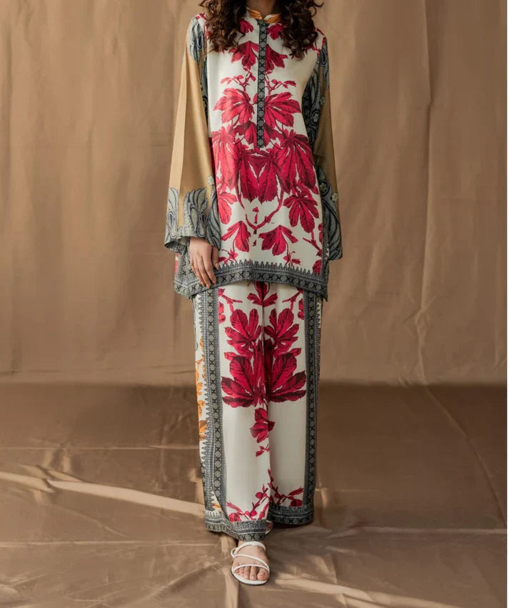 Digital Printed 3pc Swiss Lawn MY - 704