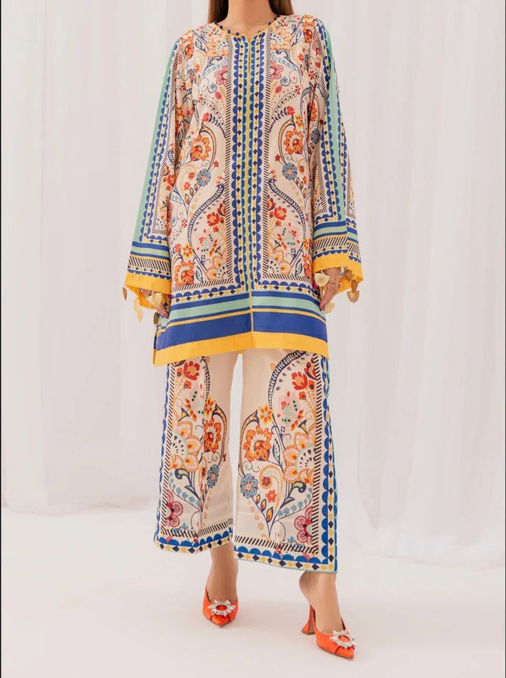 Digital Printed 3pc Swiss Lawn MY - 706