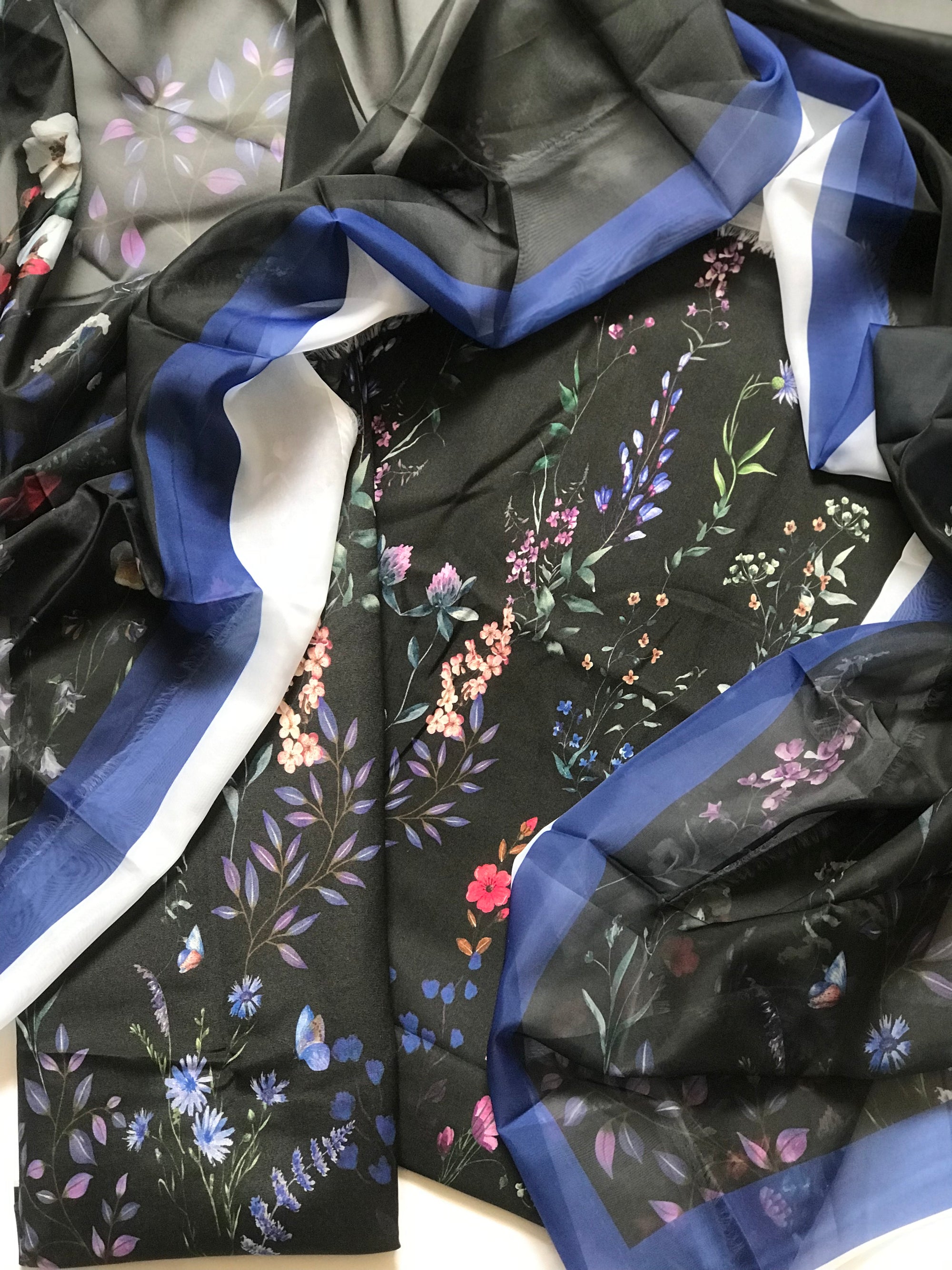 Digital Printed 3pc Swiss Lawn MY - 762