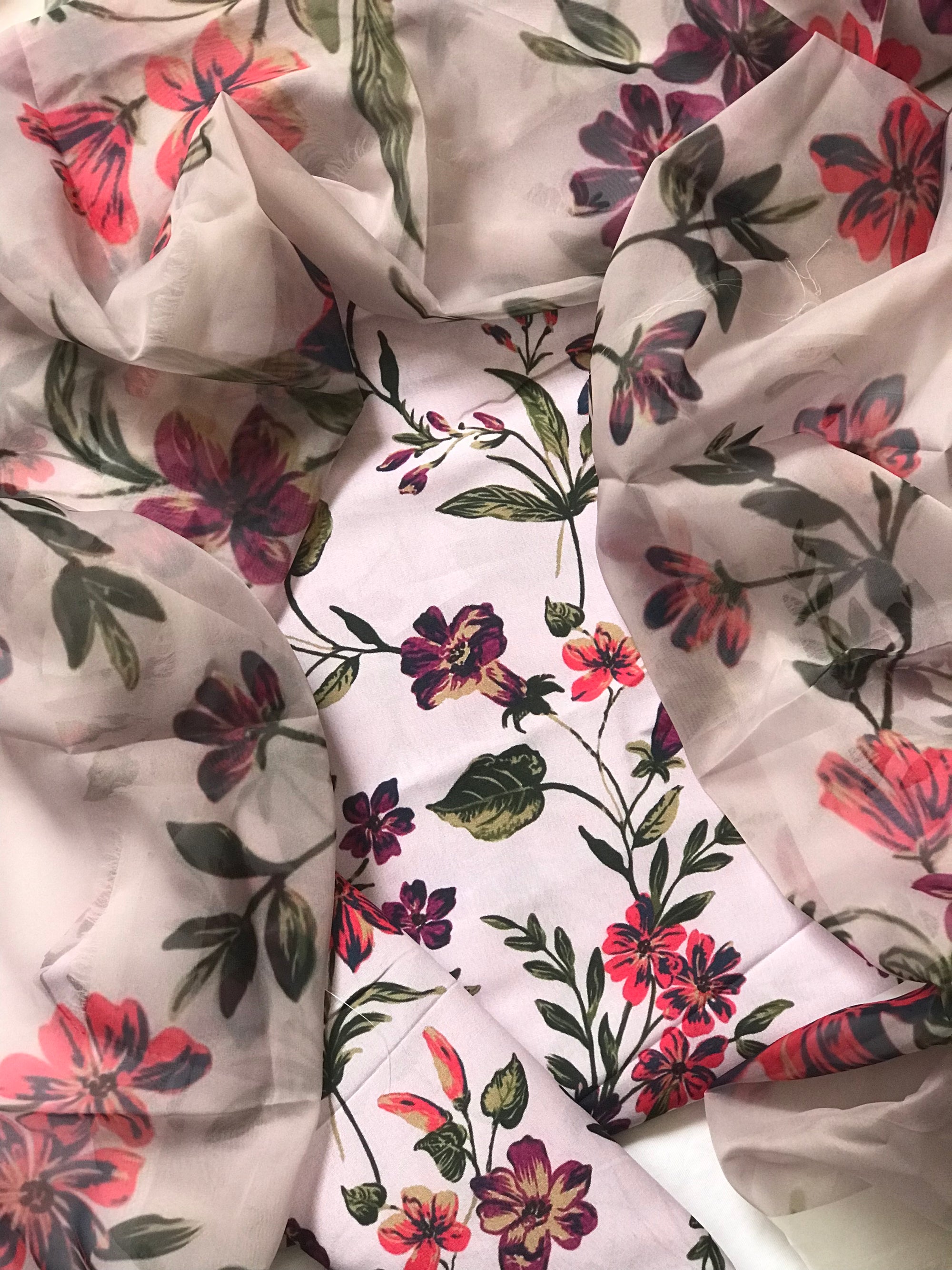 Digital Printed 3pc Swiss Lawn MY - 760