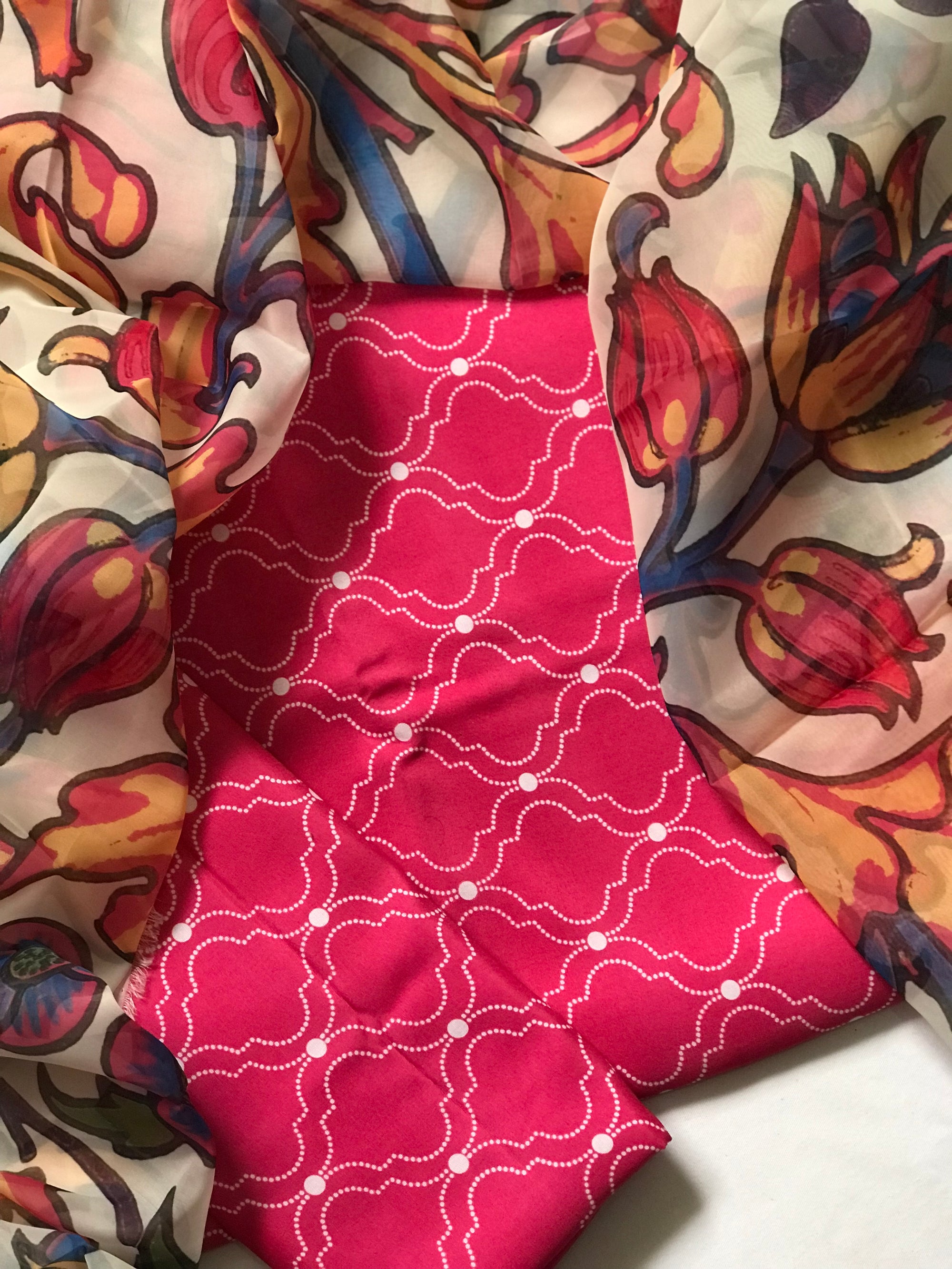 Digital Printed 3pc Swiss Lawn MY - 752
